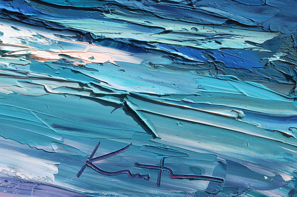 Thumbnail: Spring Views from Sunset Bench, 24"x48"