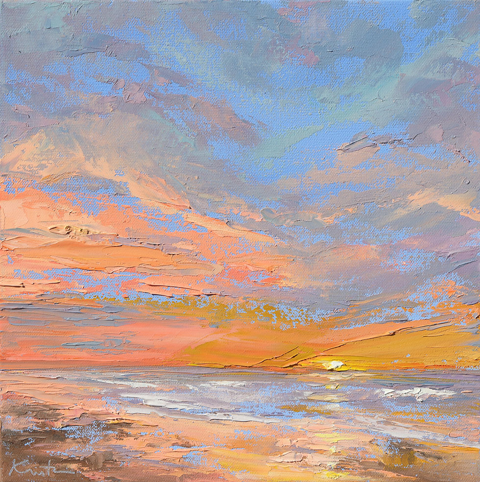 Windansea Dreamlight, 12"x12"