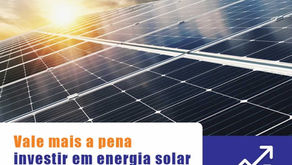 Vale mais a pena investir em energia solar ou renda fixa?