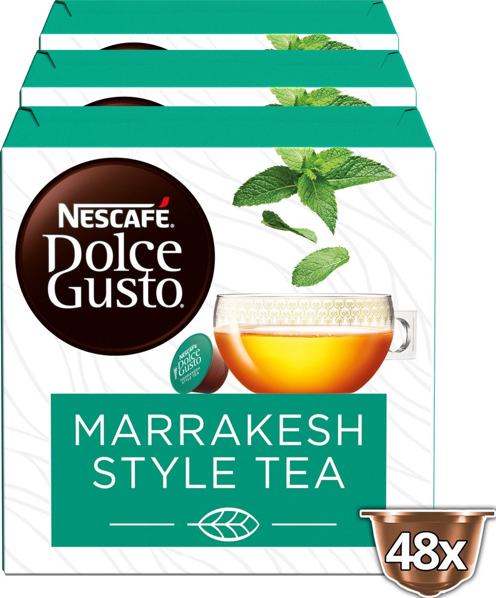 Nescafé Dolce Gusto Marrakesh Style Tea – 48 cups voor 48 kopjes thee