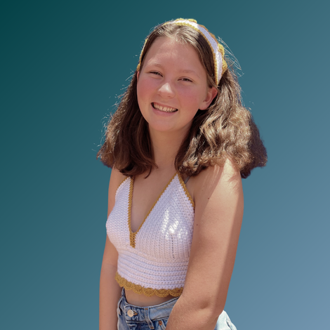 Crochet Top & Headband