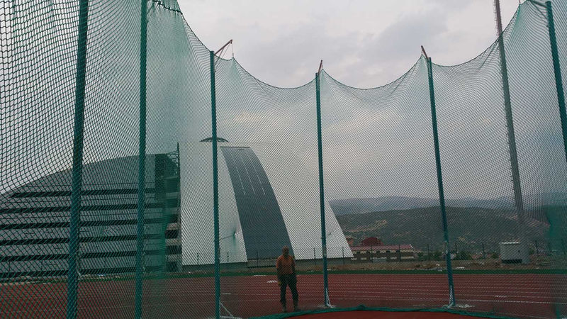 Atletizm Çekiç-Disk Atma Kafesi