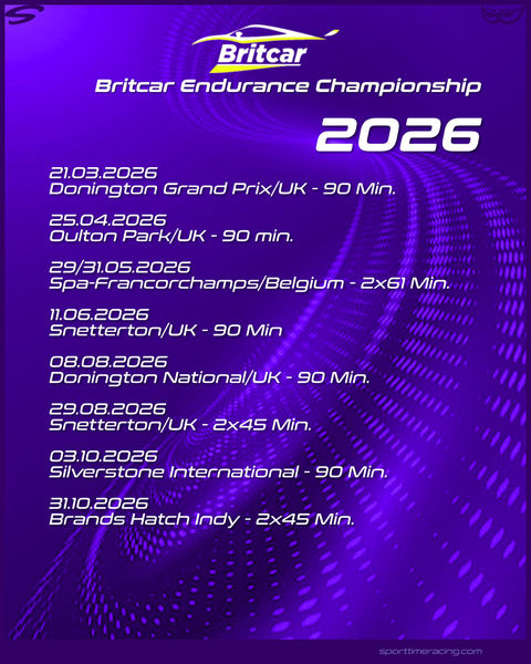 Race Calendar 2026