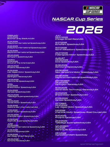 Race Calendar 2026