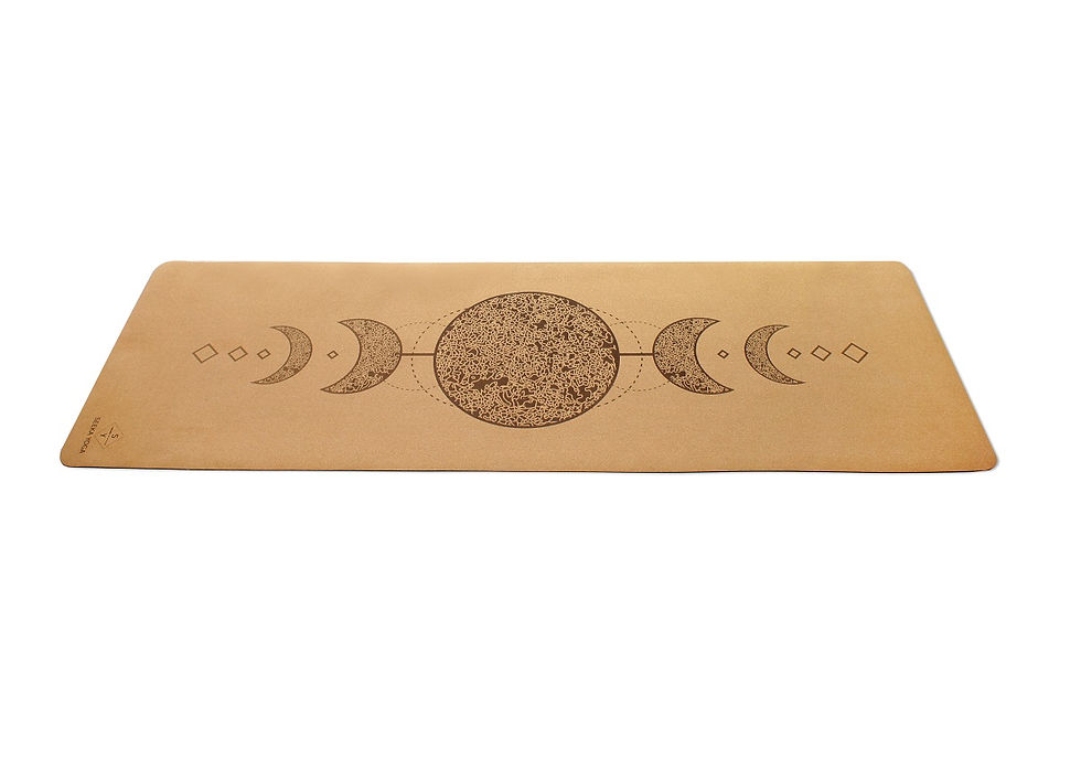 Thumbnail: Seeka Yoga Mushroom Series Yoga Mat - Moon