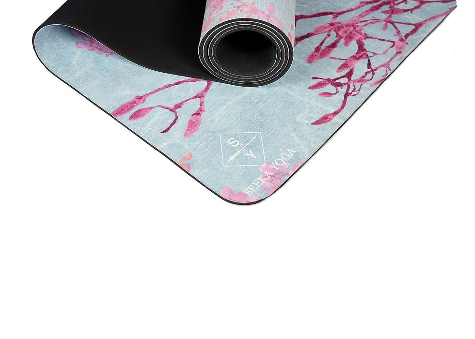 Thumbnail: Seeka Yoga Microfiber Series Yoga Mat - Floral