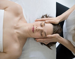 Women having a Head Massage