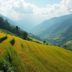 Tourisme durable au Vietnam - rizières en terrasses de Sapa