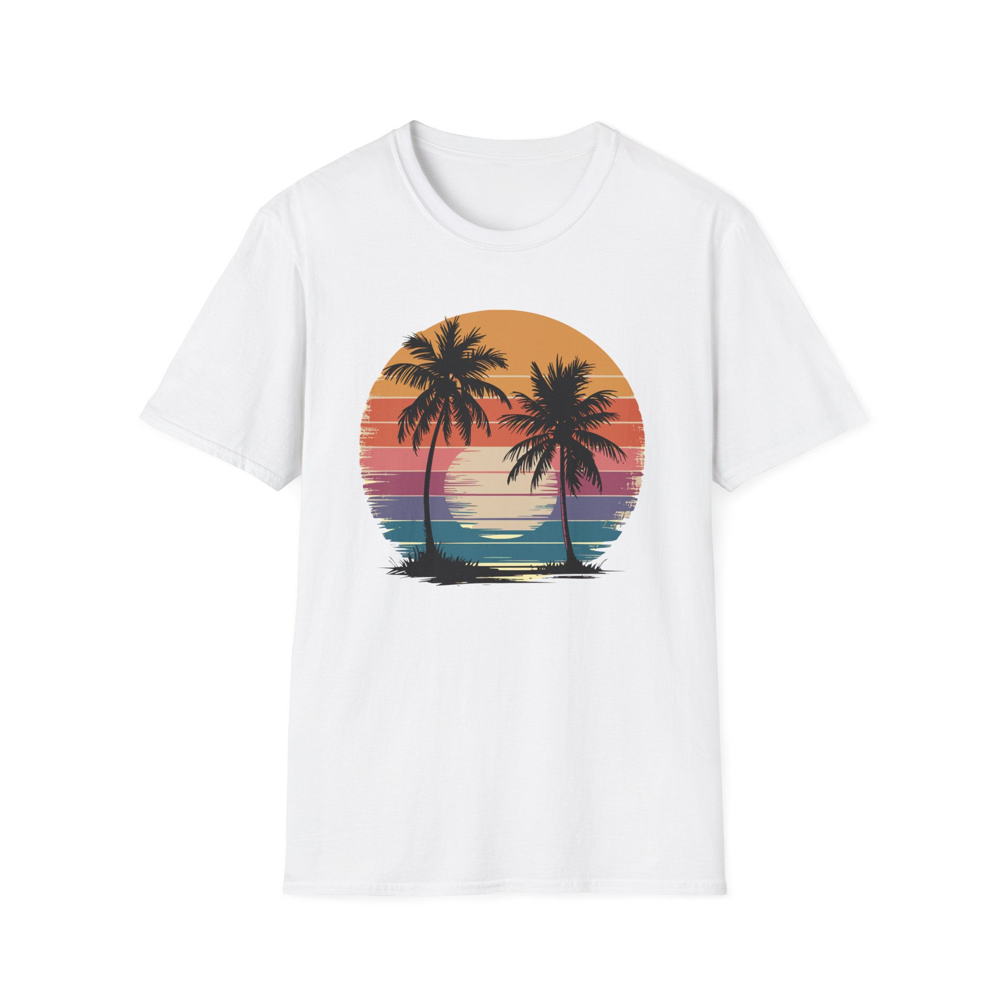 Tropical Sunset Beach T-Shirt