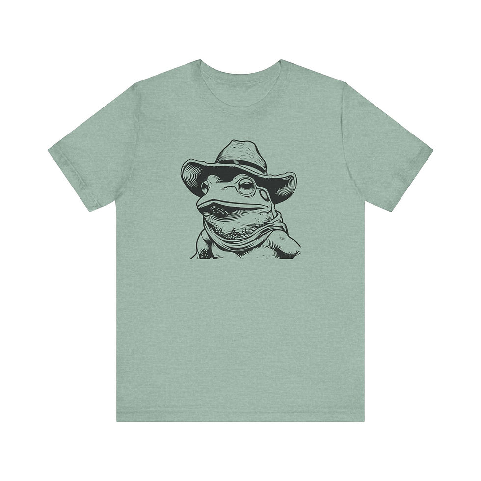 Thumbnail: Cowboy Frog/Toad T-Shirt 