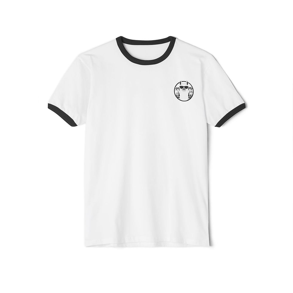 Thumbnail: Vintage-Inspired Llama, Ringer Tee 