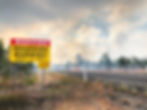 Roadside burning