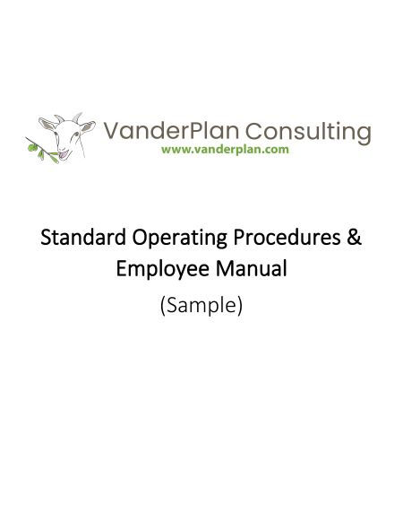 Employee & Office Procedures Manual Sample