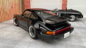 Unboxed Porsche 911 (930) Turbo | ( 🖤 Very Realistic Diecast Model Car ) AUTOart 1/18 scale