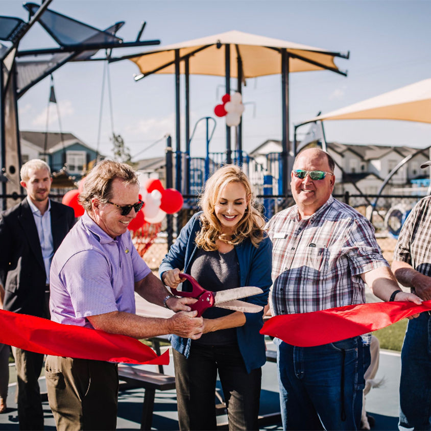 Francis Commons Ribbon Cutting Ceremony