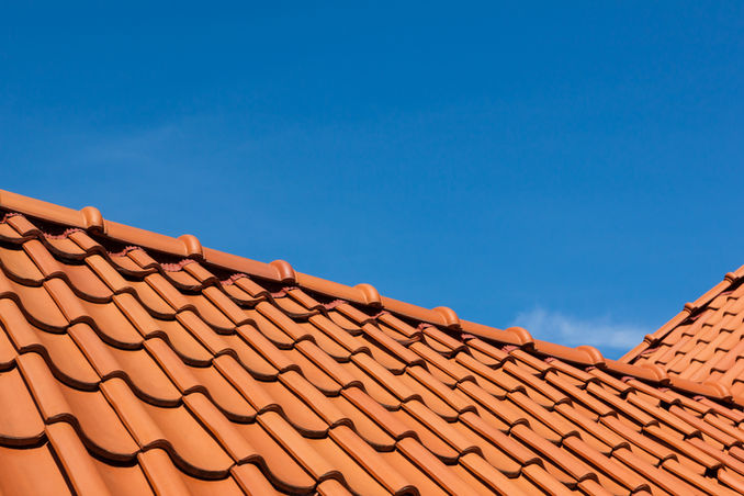Spanish roof tiles