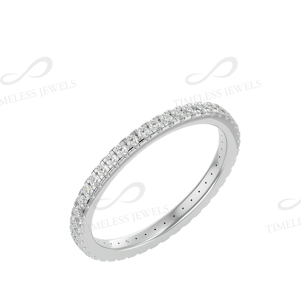 Thumbnail: TJ Cosmia Diamond Eternity Ring