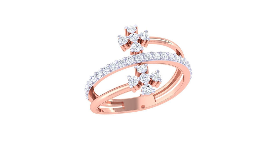 Thumbnail: CA Daniella Diamond Ladies Rings