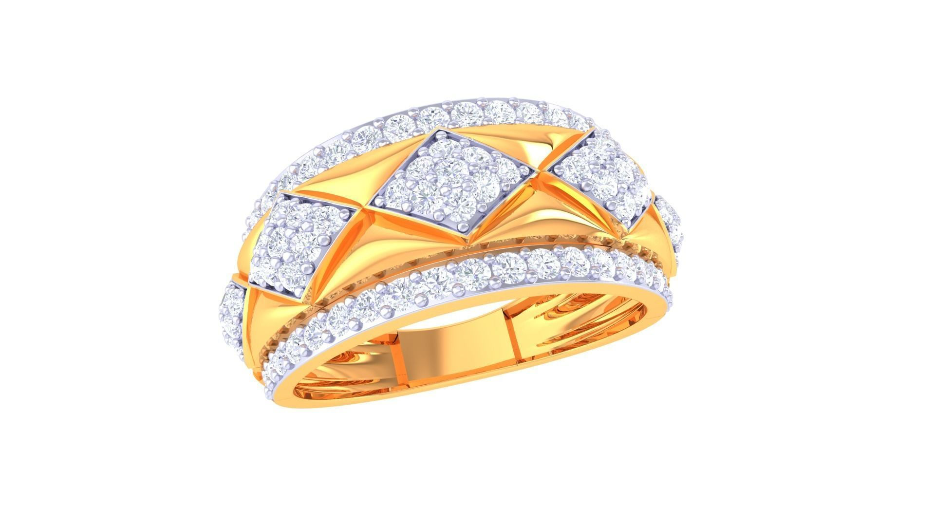 Giovanni Diamond Mens Bands