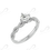 Thumbnail: TJ Erica Diamond Solitaire Ring