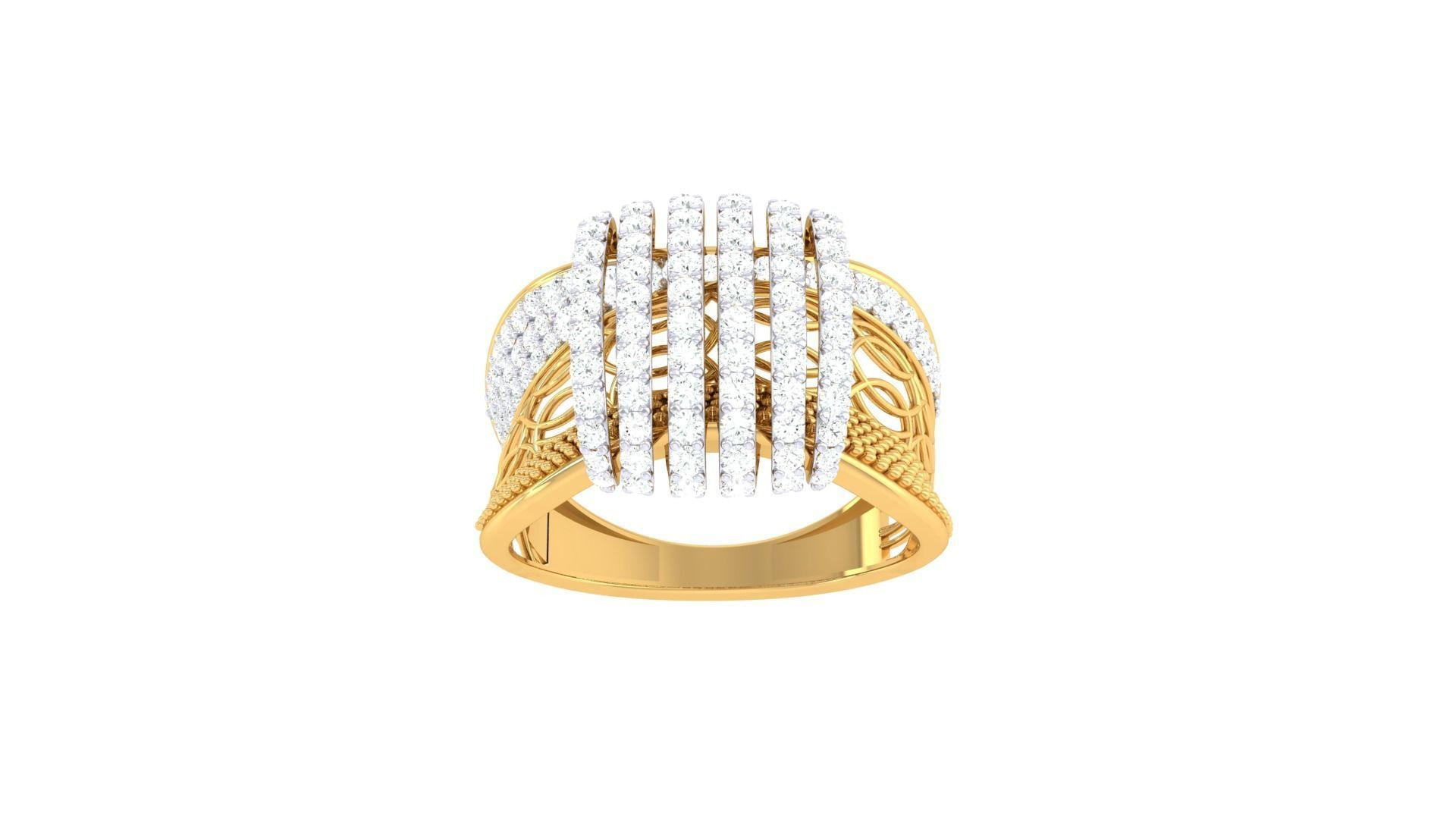 CA Nathaniel Diamond Ladies Rings