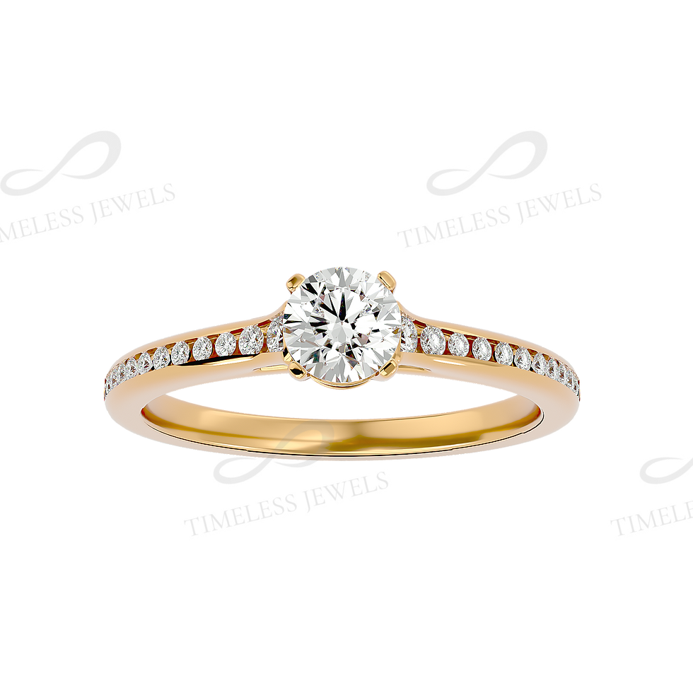 TJ Edie Diamond Solitaire Ring