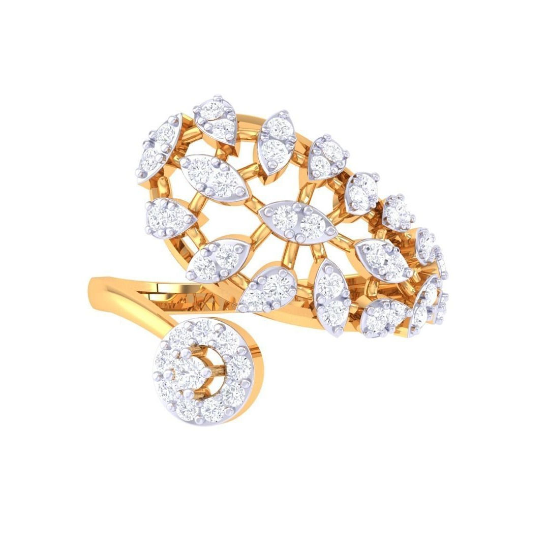 MBJ Halle Diamond Ladies Ring - TLR293