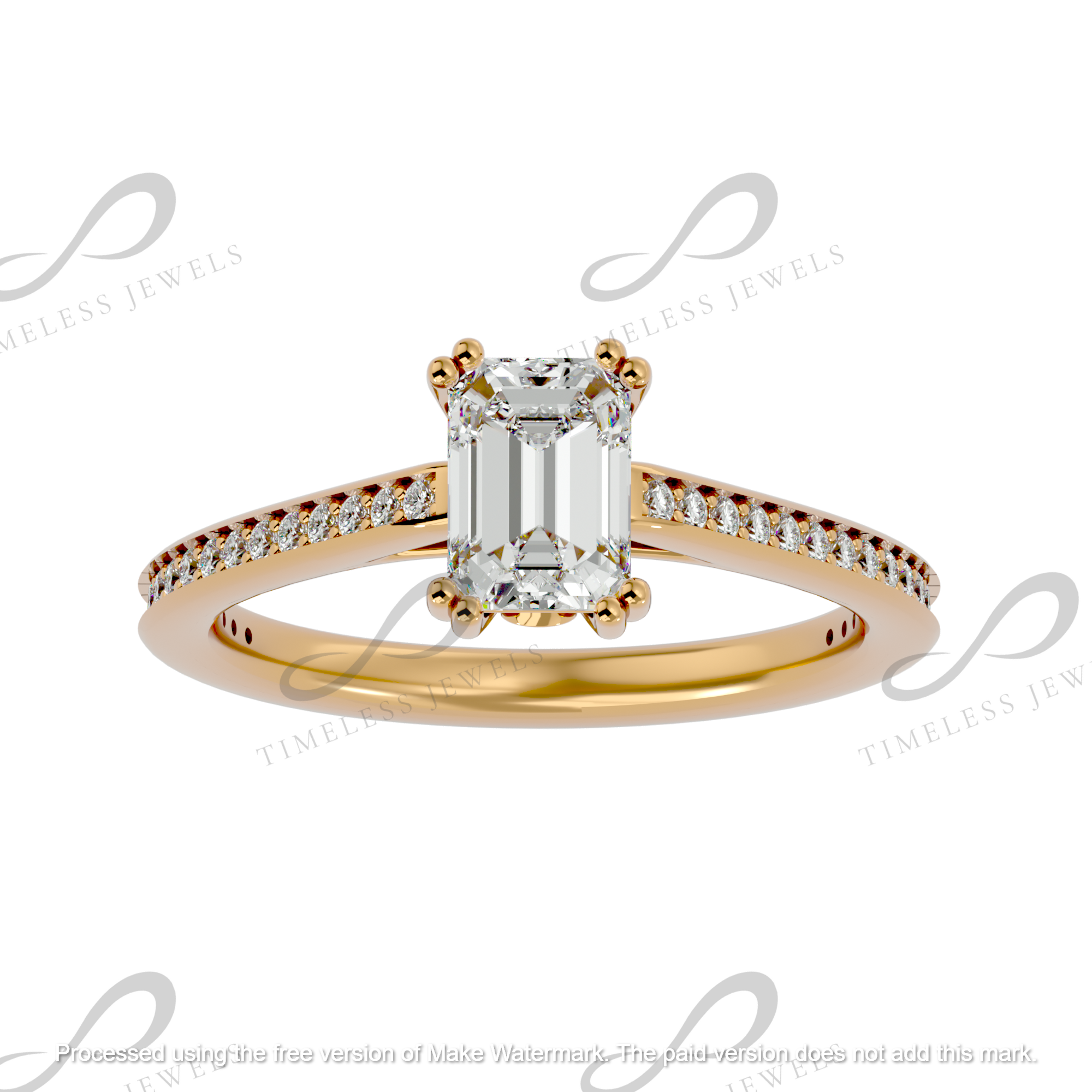 TJ Gustav Diamond Solitaire Ring