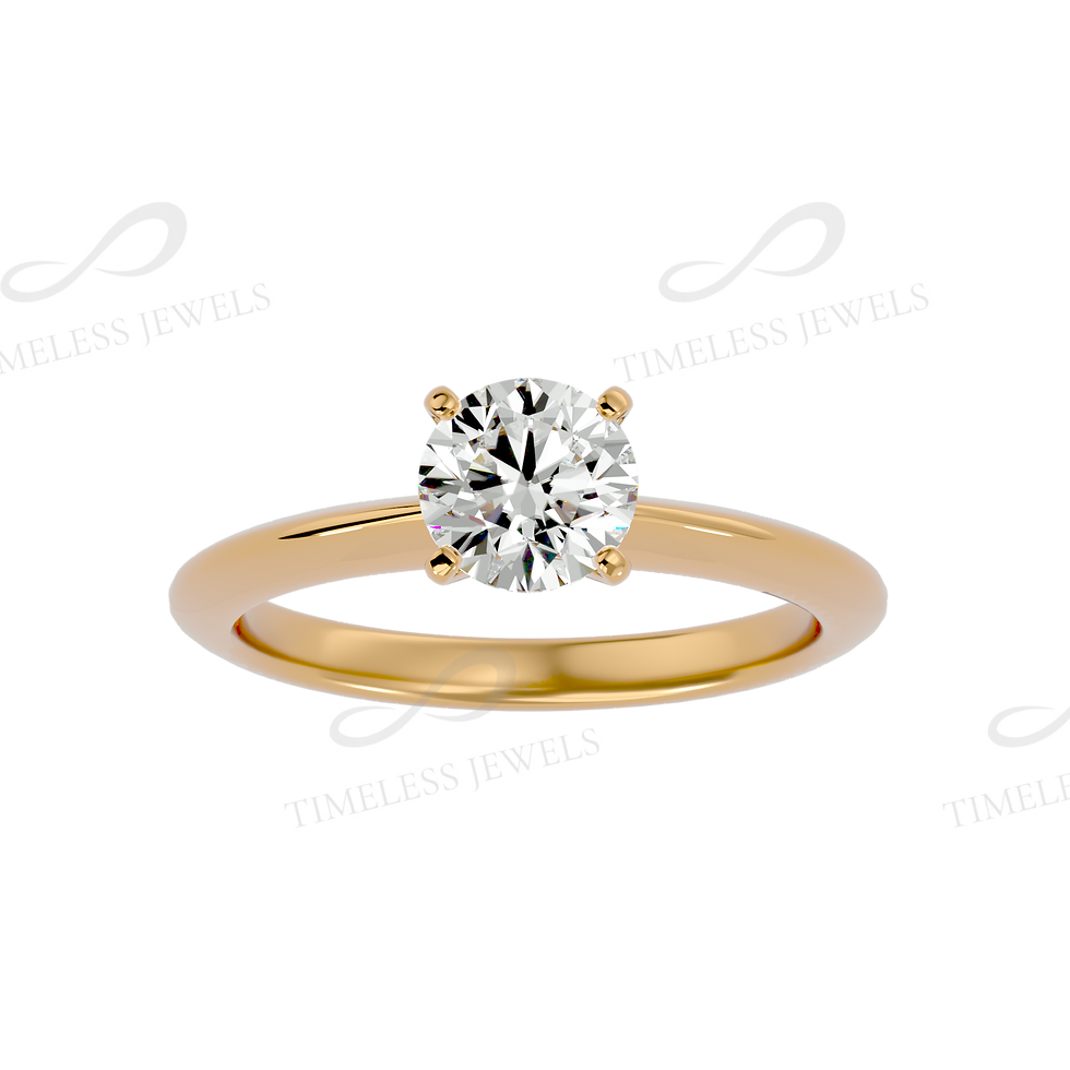 TJ Cara Single Solitaire Ring