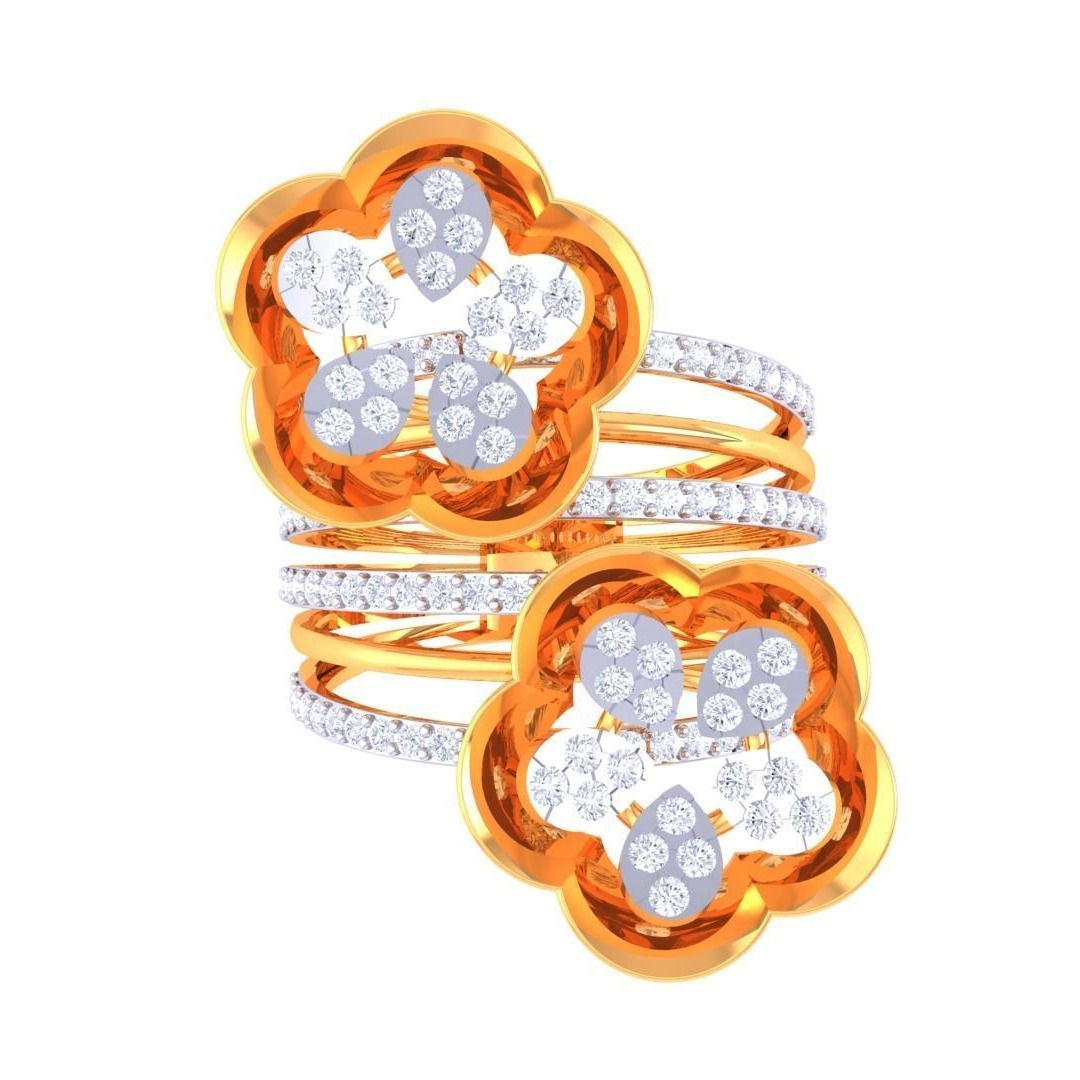 MBJ Perla Diamond Ladies Ring - TLR46