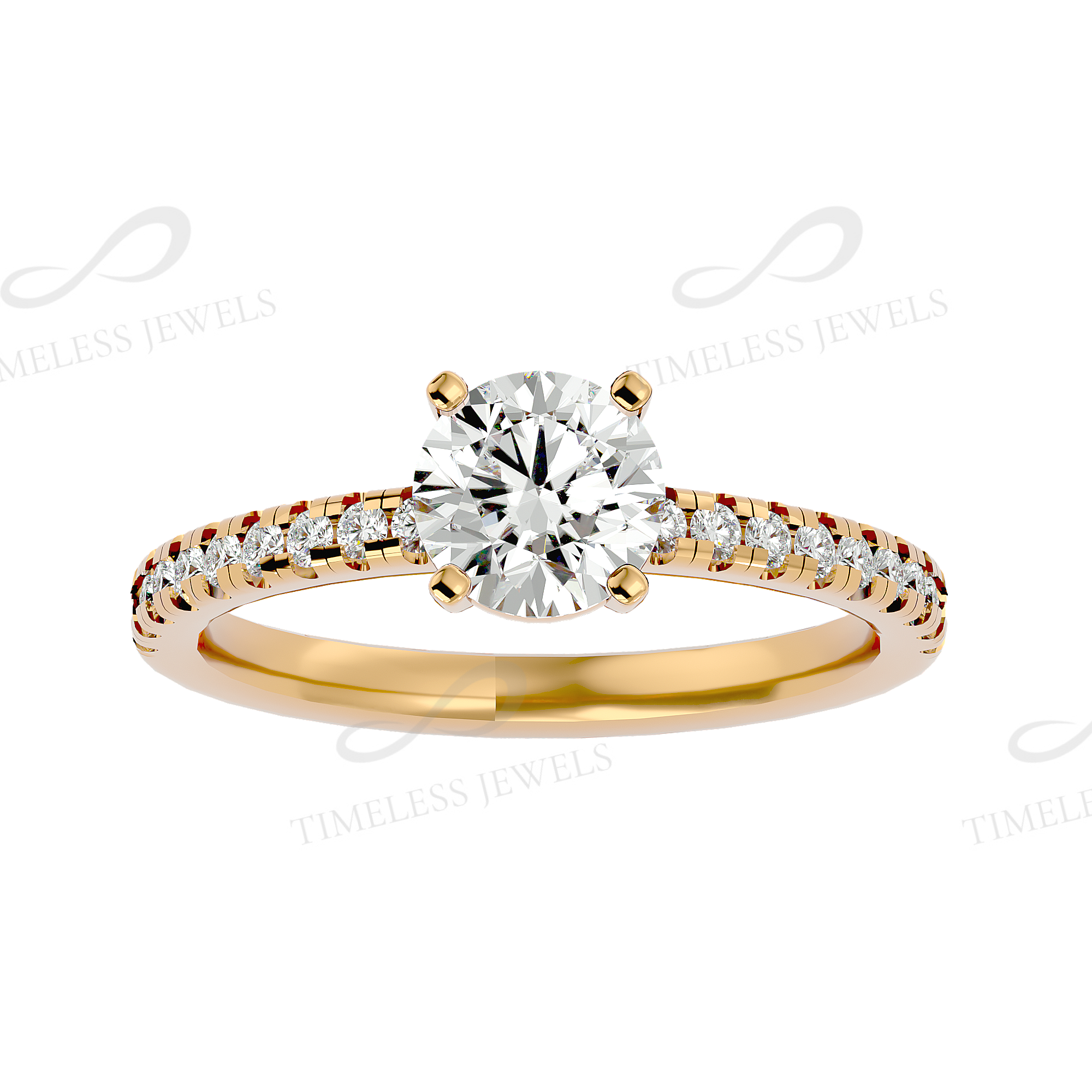 TJ Mason Diamond Solitaire Ring