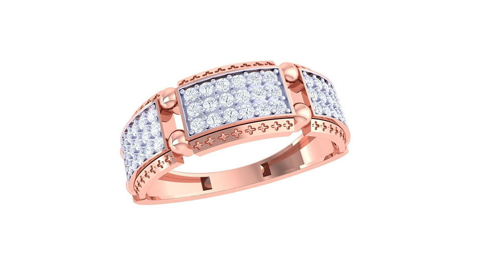 Thumbnail: Thomas Diamond Mens Bands