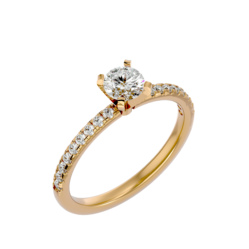 Thumbnail: TJ Henry Diamond Solitaire Ring
