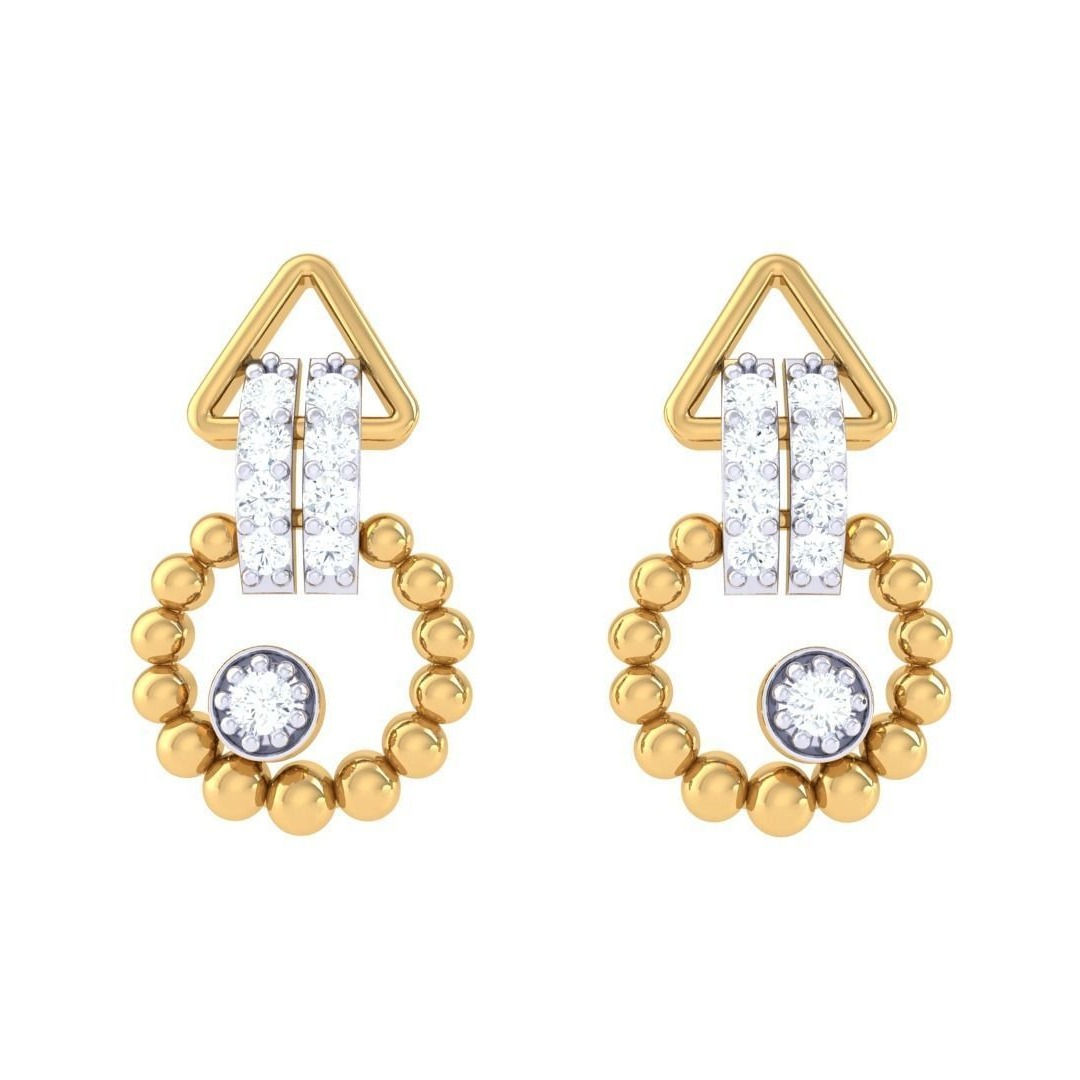 MBJ Cara Diamond Earrings - Lightweight - TLER - 551