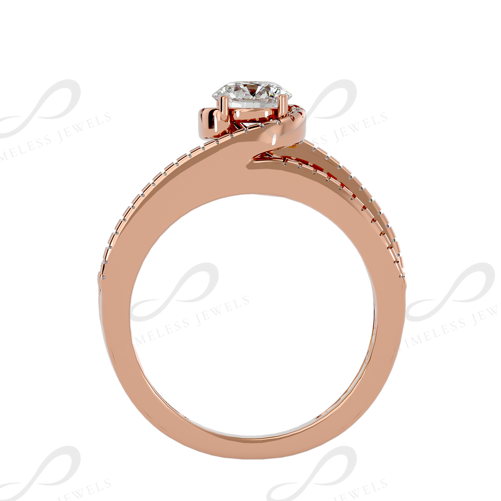 Thumbnail: TJ Fiona Diamond Solitaire Ring