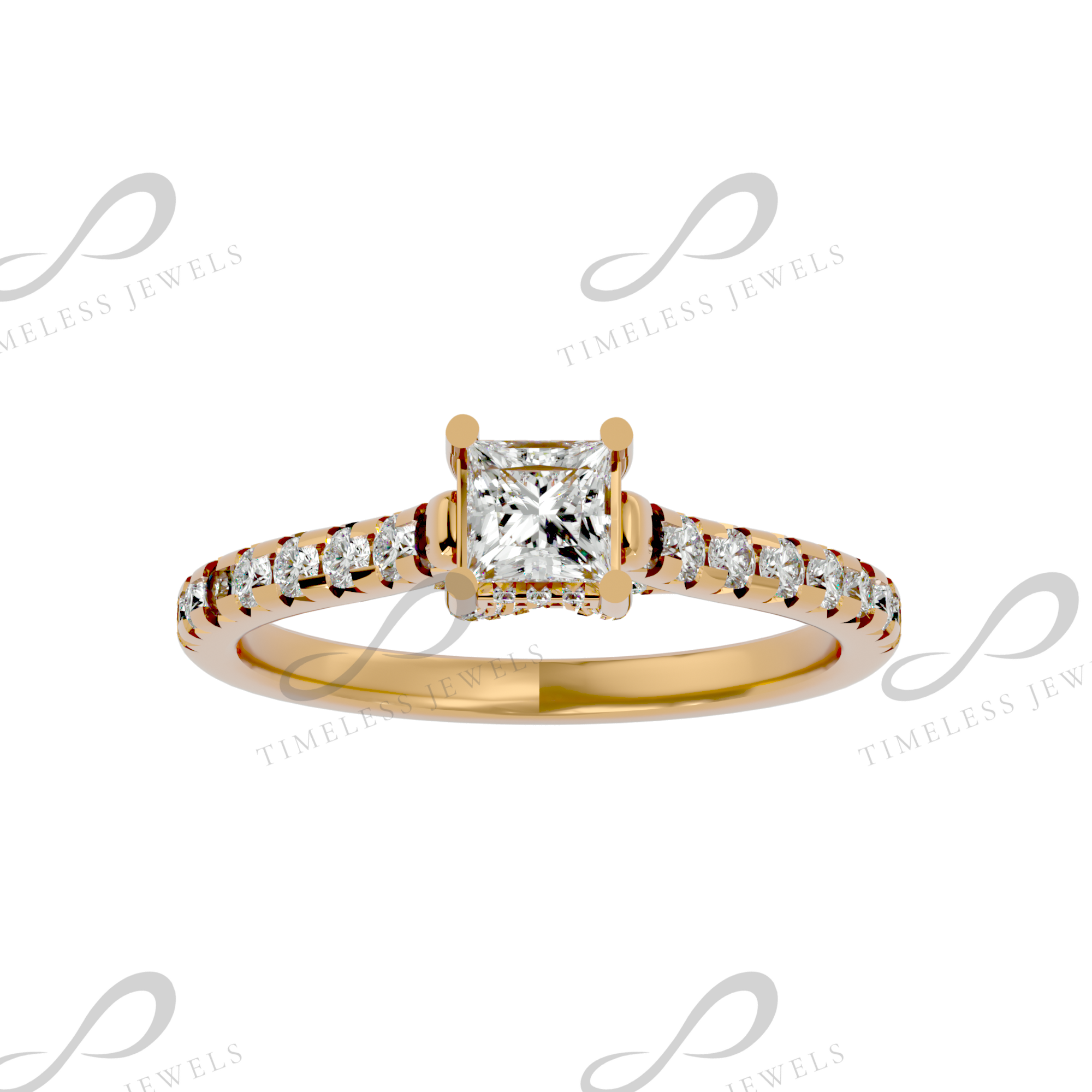 TJ Ian Diamond Solitaire Ring