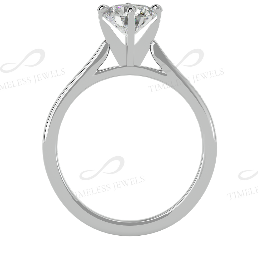 Thumbnail: TJ Adya Single Solitaire Ring