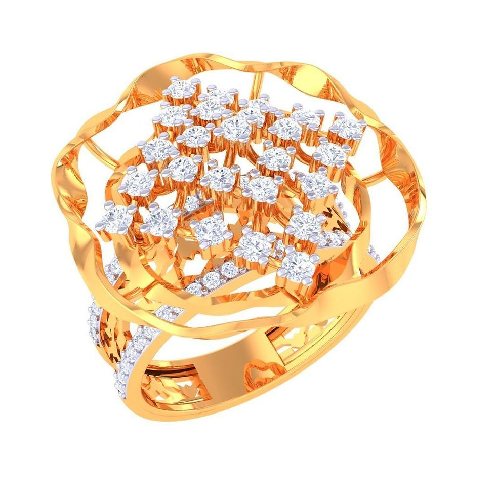 MBJ Kallie Diamond Ladies Ring - TLR07