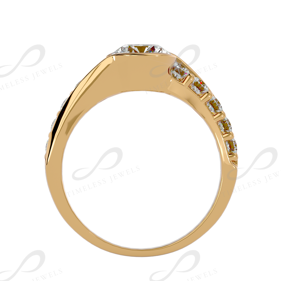 Thumbnail: TJ Farah Diamond Solitaire Ring