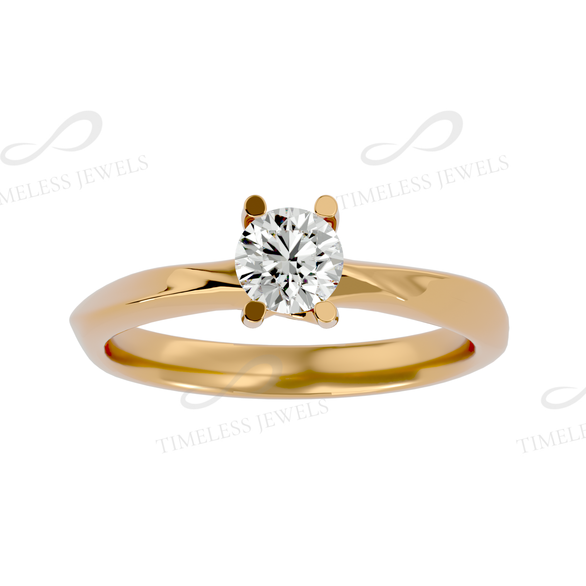 TJ Hailey Single Solitaire Ring