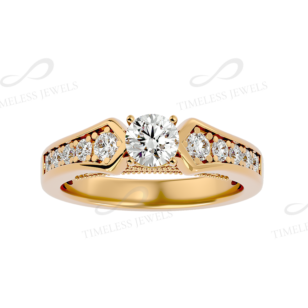 TJ Ira Diamond Solitaire Ring