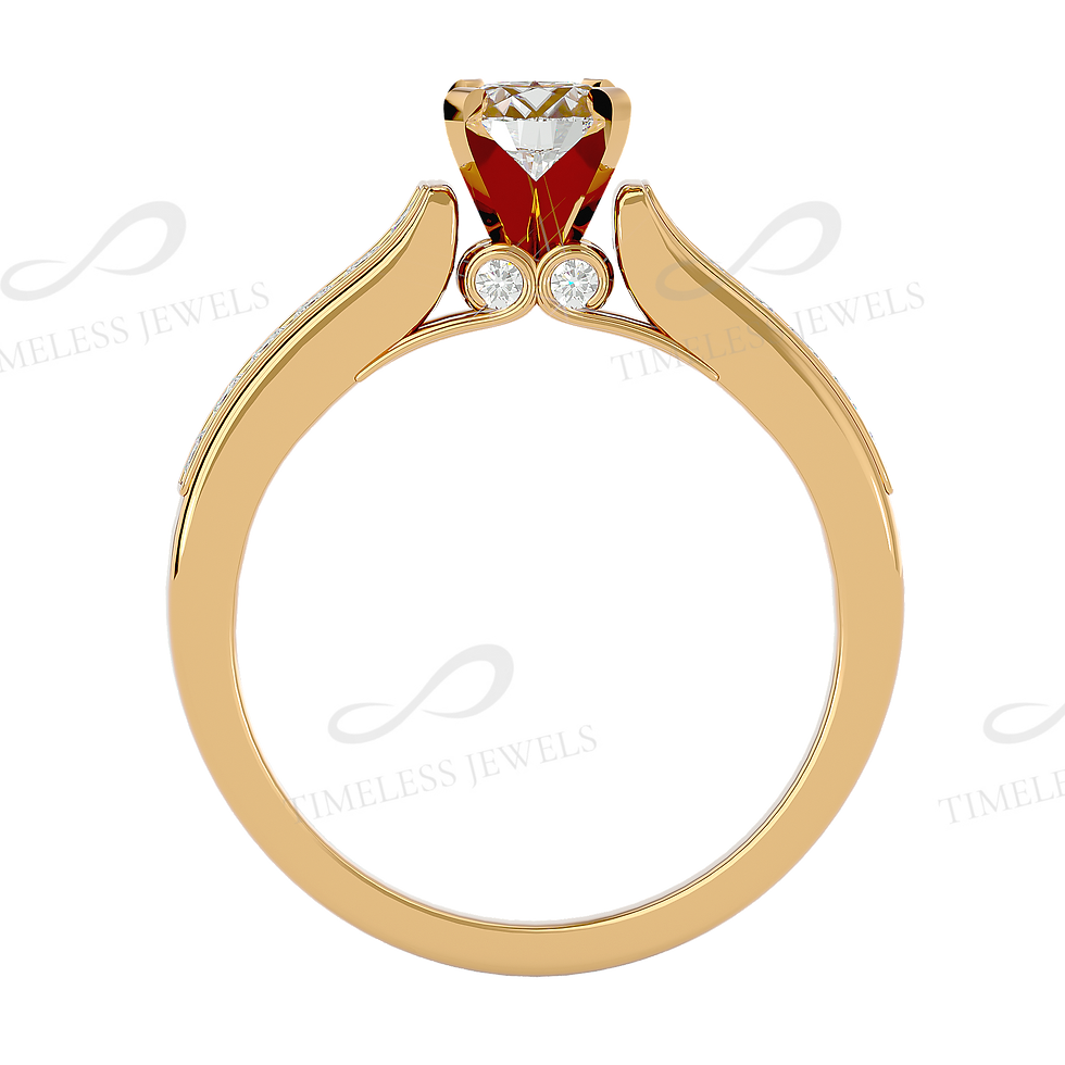 Thumbnail: TJ Eliana Diamond Solitaire Ring