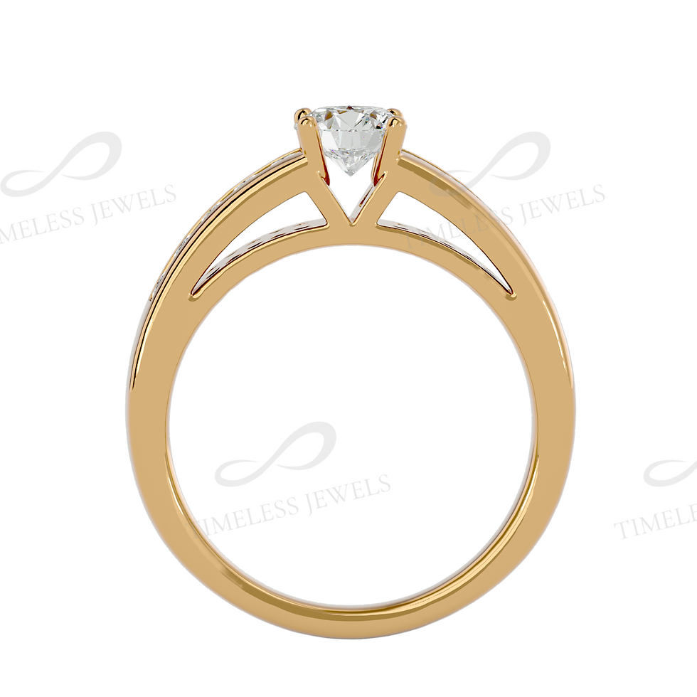 Thumbnail: TJ Cassandra Diamond Solitaire Ring