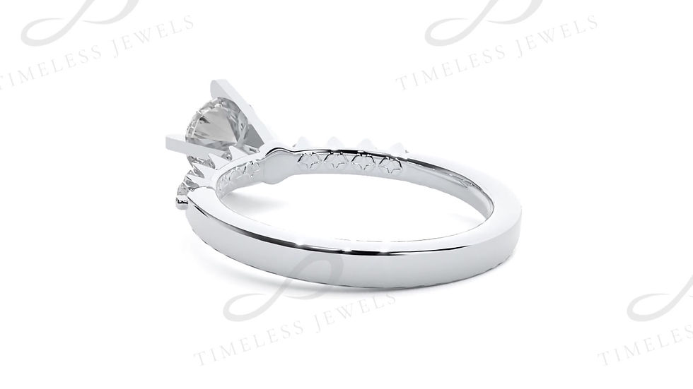 Thumbnail: TJ Octavius Diamond Solitaire Ring