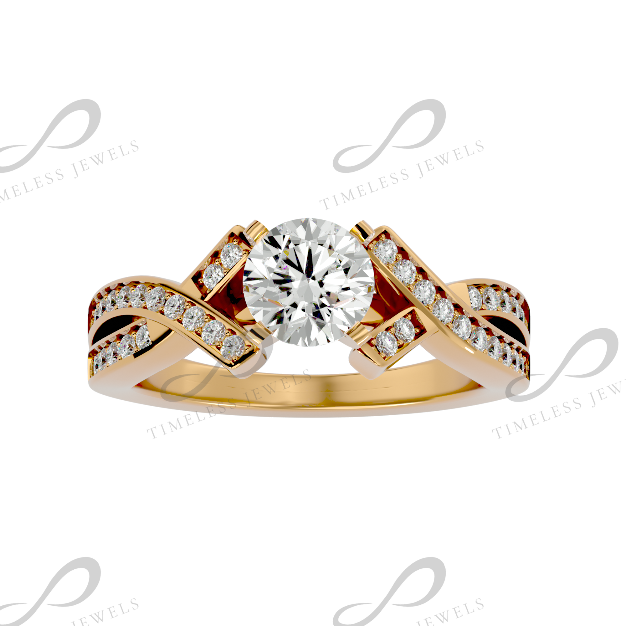 TJ Orlando Diamond Solitaire Ring