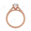 Thumbnail: TJ  Crestora Diamond Solitaire Ring