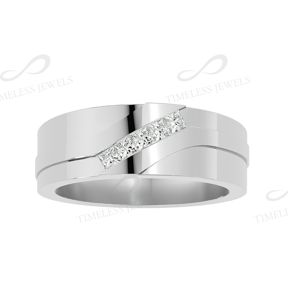 Thumbnail: TJ Giovanni Diamond Mens Rings