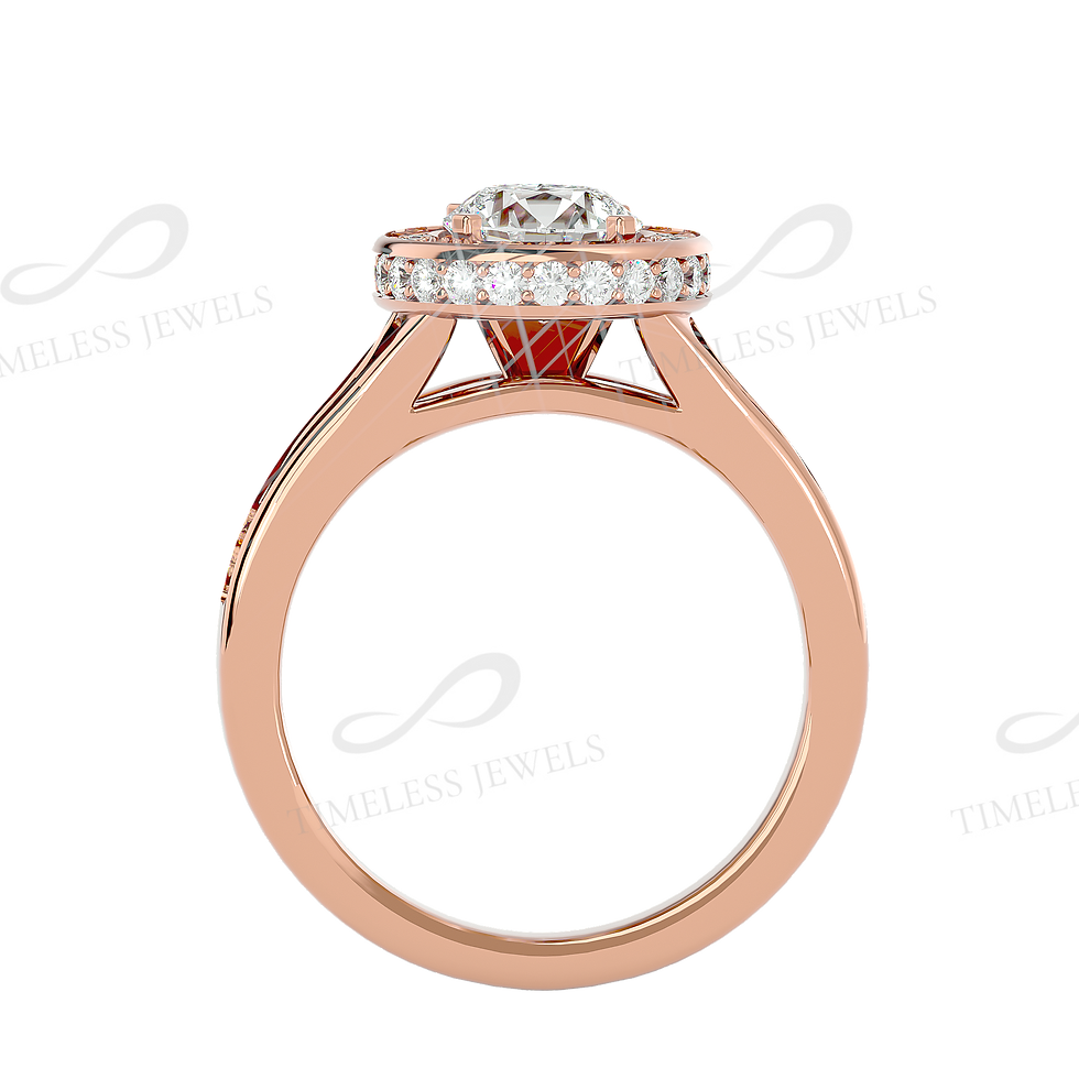 Thumbnail: TJ Donatella Diamond Halo Ring