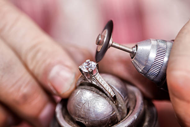 Jewelry artisans at work