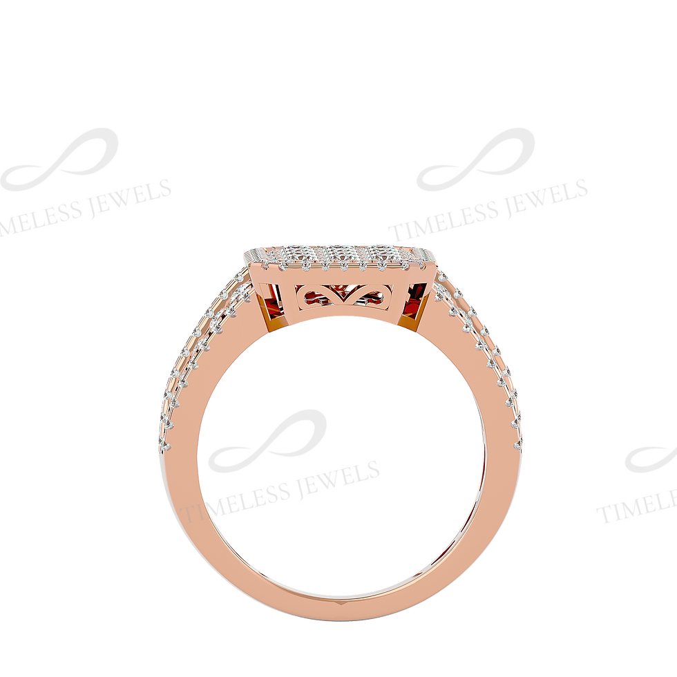 Thumbnail: TJ Nathan Diamond Mens Rings